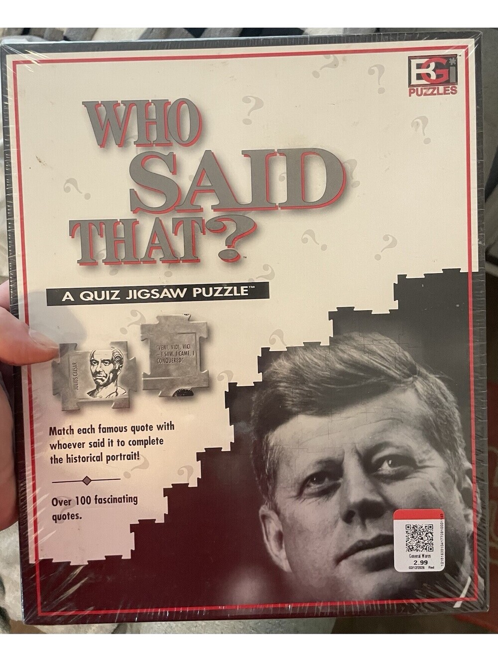 Who Said That Quiz Jigsaw Puzzle Sealed